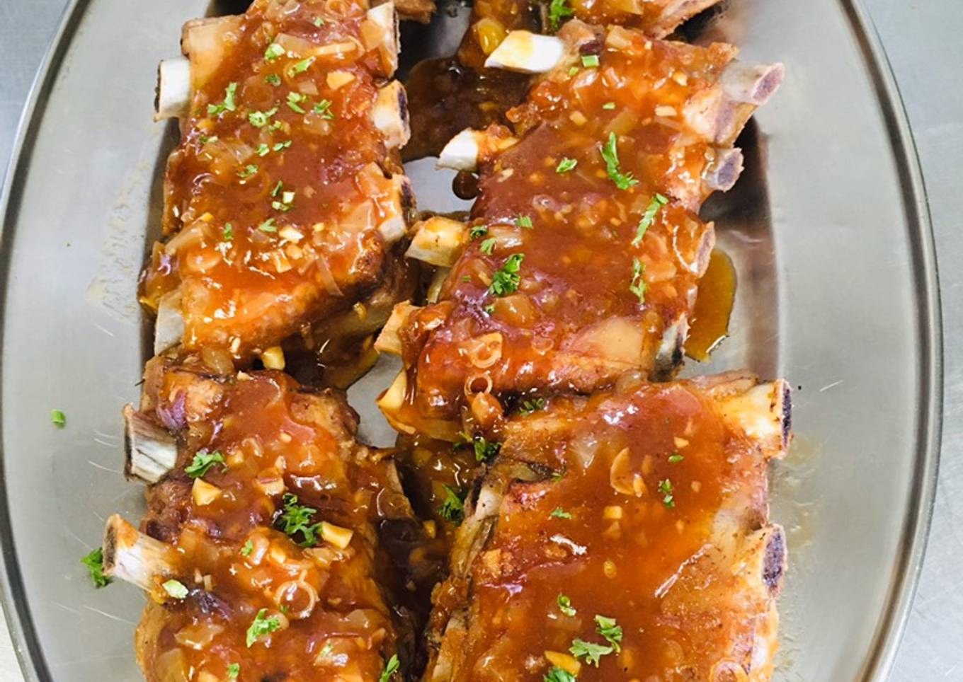 Iga Saus Asam Manis (Non Halal)