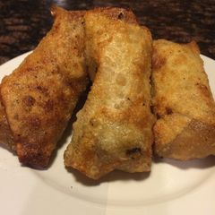 A picture of Homemade Chicken Egg Rolls.