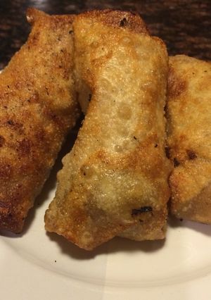 A picture of Homemade Chicken Egg Rolls.