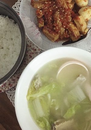 Foto resep Kuah Baikut Sawi Putih (iga babi)