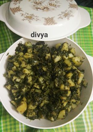 मेथी आलू (Methi aloo recipe in Hindi) रेसिपी मुख्य फोटो
