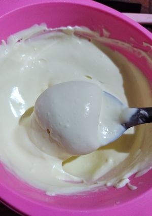Una foto de Crema agria casera❣️