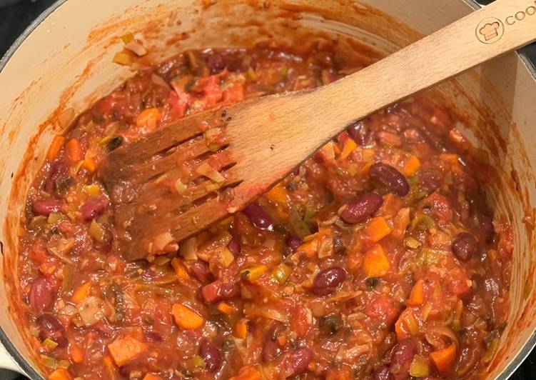 Recipe of Super Quick Homemade Big easy vegan chilli