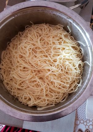 A picture of Spaghetti.