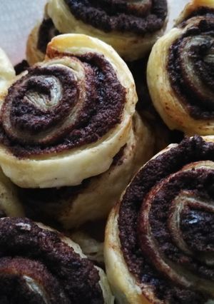 Gyors kakaós-nutellás csiguszok 🐌 recept fotója