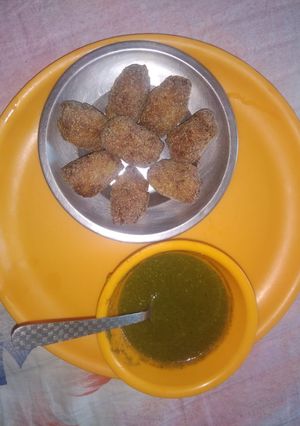 A picture of Veg Cutlet.