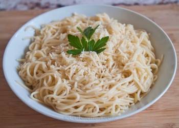Unique Recipe Pasta with Parmesan Cheese Yummy