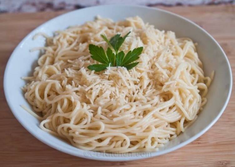 Recipe of Perfect Pasta with Parmesan Cheese