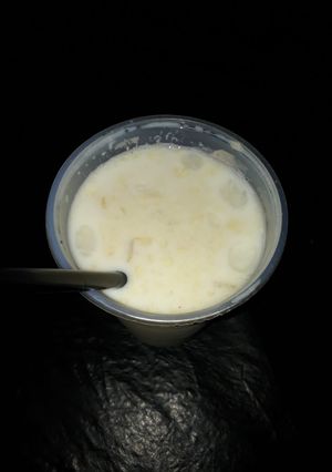 Una foto de Licuado de banana