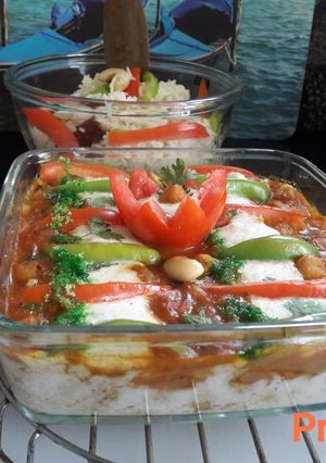A picture of Baked Chickpeas with Twist.