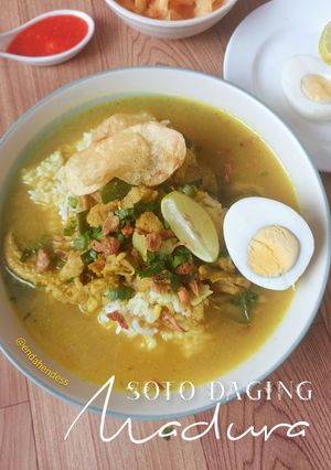 Foto resep Soto Daging Madura ✅