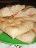 Ciabatta artesanal de zanahoria