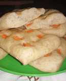 Ciabatta artesanal de zanahoria