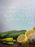 Infusión Piña-Pepino-Limón-Té negro