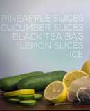 Infusión Piña-Pepino-Limón-Té negro
