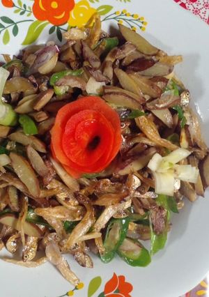 Foto resep Jengkol teri cabe ijo