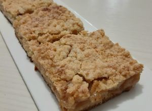Una foto de Crumble de Manzana fácil