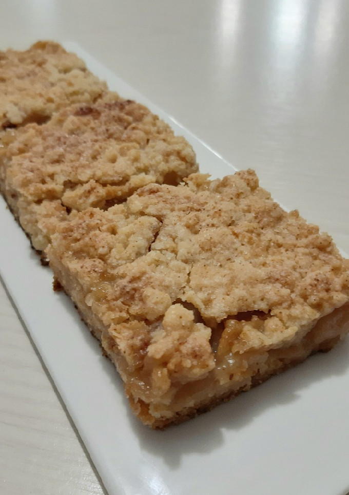Una foto de Crumble de Manzana fácil