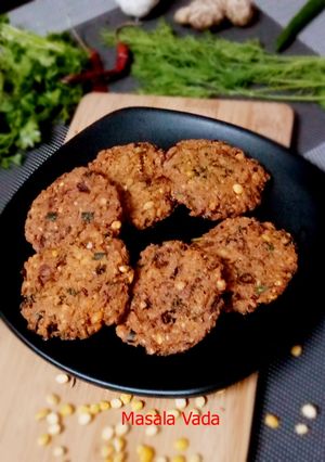 A picture of Masala Vada.