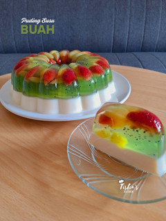 Foto resep 286. Puding Susu Buah
