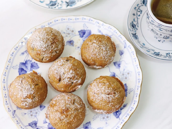 Cara Mudah Membikin Resep  Easy banana muffin yang Lezat Sekali, Enak