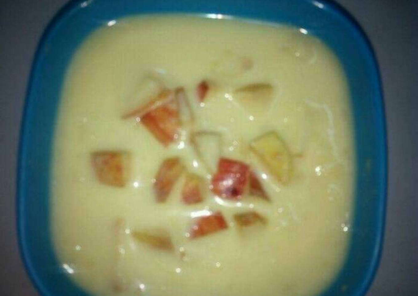 Apple custard