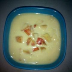 Apple custard A picture of Apple custard.
