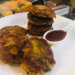 A picture of Shami Kabab.