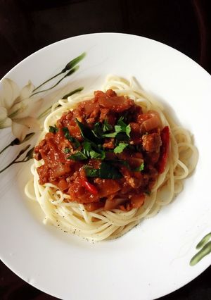 Hình của món Spaghetti.