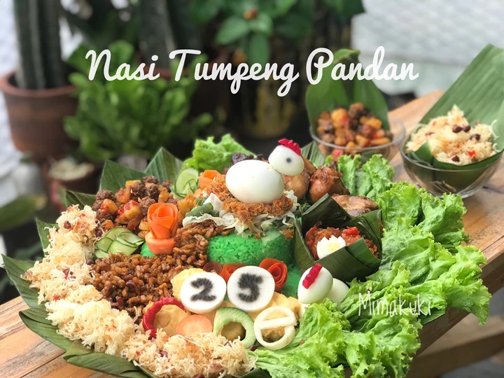 Cara Mudah Menyiapkan Resep Nasi Tumpeng Pandan yang  Bikin Ketagihan Anti Ribet, Bisa Manjain Lidah