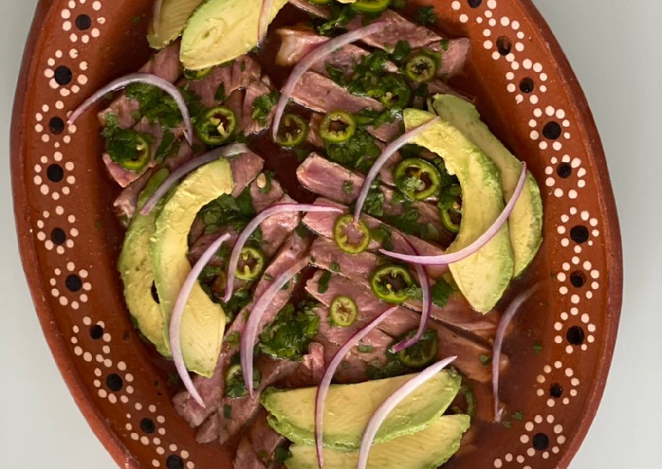 Aguachile de ribeye