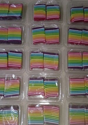 Foto resep Lapis pelangi