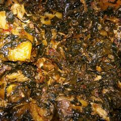 A picture of Vegetable sauce.