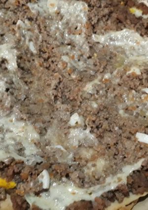 Una foto de Pizza al picadillo