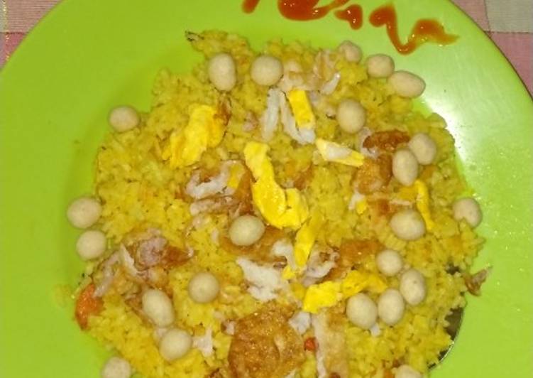 Resep Nasi goreng kuning jahe Anti Gagal
