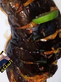 صورة لوصفة الباذنجان الاسود المتبل بنكهة الشواء