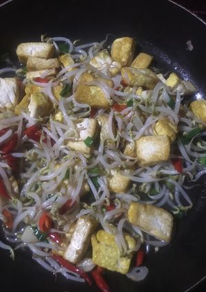 Foto resep Tumis toge tahu