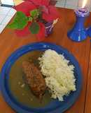 Enrollado de carne en Salsa de Verduras