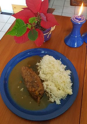 Una foto de Enrollado de carne en Salsa de Verduras