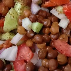 A picture of Chana chat.