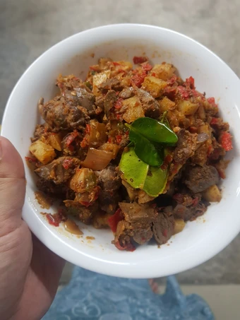 Cara Mudah Membuat Resep Sambel goreng kentang ati yang  Bikin Ketagihan Anti Ribet, Mantap Sekali