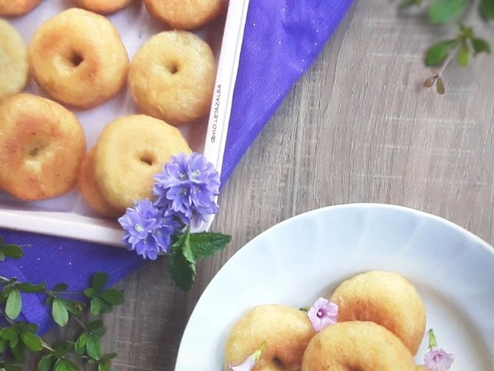 Langkah Mudah untuk Menyiapkan Resep Donat Pisang (Tanpa Telur) Ulen Manual ala Violet Azalea yang  Bikin Ketagihan Anti Ribet, Lezat Sekali