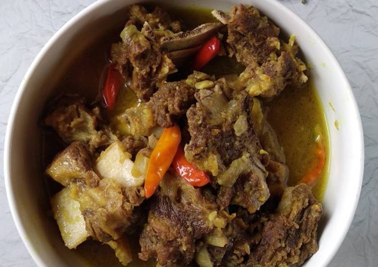 Resep Asam iga bangka yang Menggugah Selera