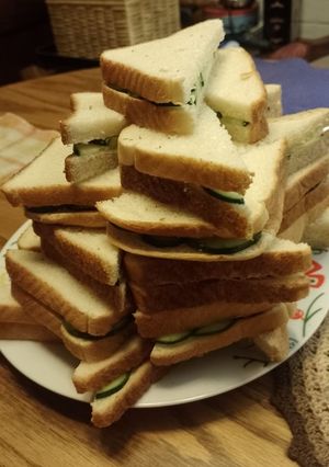 Una foto de Emparedado o Sándwich inglés