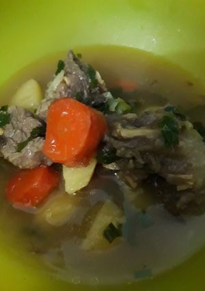 Foto resep Sup sapi