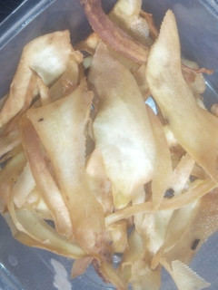 Crispy sweet potato chips ainihin hoton girkin