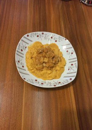 Sárgaborsó főzelék recept fotója