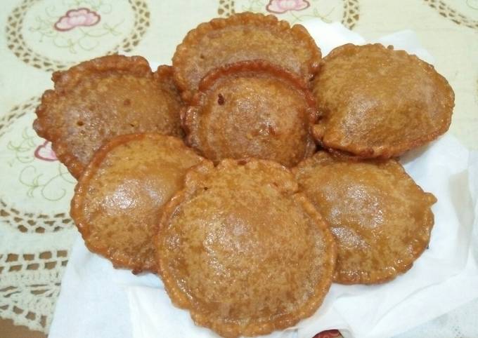 Kue cucur bersarang simple