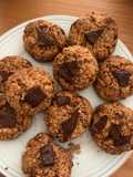 Biscotti di avena e cioccolato