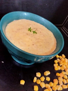 Una foto de Crema de choclo 🌽